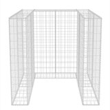  Gabionska ograda za kantu za otpad od čelika 110 x 100 x 120 cm | shoptok.hr