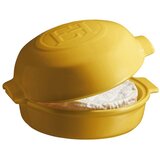 Emile henry Kozica za sir s pokrovom 19,5x17,5cm / 0,55l / keramika / rumen, (20456003) u