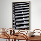  Slika - Architectural Raster (1 Part) Vertical 80x120 U prirodnom drvenom okviru | shoptok.hr