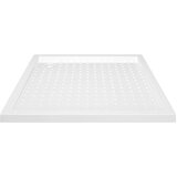 vidaXL Tuš kad s pikami bela 80x80x4 cm ABS | Shoptok.si
