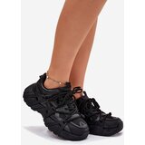 Boto Women's Sneakers With Double Lacing Black Onivetta | Shoptok.si