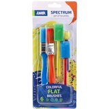 Junior Spectrum Set četkica za crtanje, okrugla, ravna, 6 komada Cene