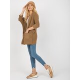 RUE PARIS Cardigan-LO-SW-LK-3002.98P-dark beige | Shoptok.si