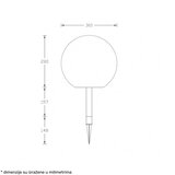 Solea 60 SOLARNA LED LAMPA 3000K (O300mm) | Eponuda.com