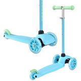 BOLDCUBE sklopivi mali romobil s tri kotača, plavi | shoptok.hr