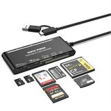 Max Mobile MAXPOWER čitač kartica 7u1, CR324,USB-A i TYPE-C, 5Gbps Cijene