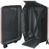 vidaXL Sklopivi kofer s tvrdom ljuskom 28'' Ružičasti 50 x 30 x 76 cm ABS | shoptok.hr