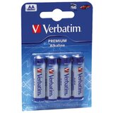 Verbatim Baterija LR 6 alkalna AA 1/4 blister