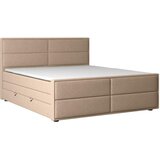 Livetastic BOXSPRING POSTELJA 180 cm x 200 cm , les, kovina, umetna masa, tekstil, karton, leseni material naravne barve | Shoptok.si