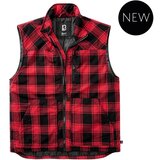 Brandit Moški brezrokavnik Lumber, Črno-Rdeča | shoptok.hr
