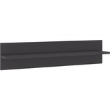  Zidne police 4 kom sjajne sive 80x11,5x18 cm konstruirano drvo | shoptok.hr