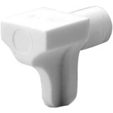 Hettich Talni nosilec (Premer: 6 mm, Bela, Plastika) | Shoptok.si