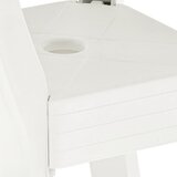 Bistro stol bijeli 70 x 70 x 72 cm plastični | Eponuda.ba