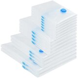  Vreće za spremanje 15 pcs Transparentne i plave 130 x 100 cm | shoptok.hr