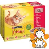 Purina Friskies multipack Sa 4 Vrste Mesa u Sosu 4x85g, Vlažna Za Mačke Cene