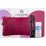Collistar Impeccabile Gift Set maskara za volumen, za definiranje trepalnic 14 ml odtenek Ultra Black poškodovana škatla Cene