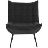 Ellos Home Črn žameten fotelj Legend – | Shoptok.si