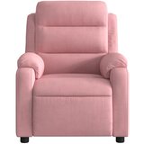 Naslonjač ružičasti baršunasti | shoptok.hr