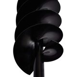 vidaXL Jeklen spiralni vrtalni sveder za zemljo z ročajem120mm s5m podaljškom, (21366892) | Shoptok.si