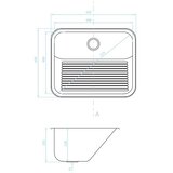LAVEO Inox vrtni sudoper Eko, 43x53 cm | shoptok.hr