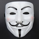  Anonymous maska Vendetta - bela | Shoptok.si