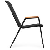 Multi Garden set od 4 vrtne stolice, set za terasu i balkon, crne boje | shoptok.hr
