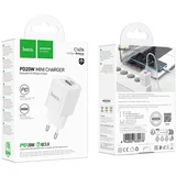 hoco. C147A PUNJAČ PD20W+QC3.0 USB-A/ TYPE-C IZLAZ