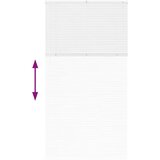  Zavjesa za prozor sa zavjesama Ostalo Bijela 120 x 220 cm Aluminij | shoptok.hr