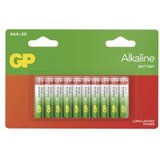 Gp alkalna baterija ALKALINE, AAA, LR03, 1.5 V, 20 kos, B0412L Cene