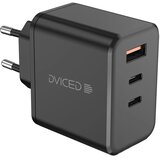 DVICED Punjač za uređaјe 140W GaN 2 USB-C, USB-A EU - crni | Eponuda.com