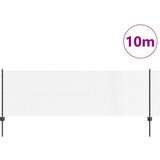  Zavarena žičana ograda s postom 10 x 0,8 m Siva Mreža | shoptok.hr