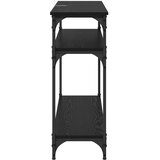  Konzolna stolica Crni hrast 100 x 29 x 75 cm Konstruirano drvo | shoptok.hr
