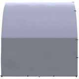 vidaXL Zunanji kokošnjak 3x2x2 m pocinkano jeklo | Shoptok.si