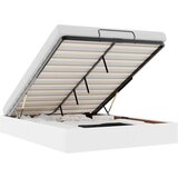 Maison Chic Otomanski Posteljni okvir - Dvoposteljna postelja - Zakonska postelja brez vzmetnice bel 140x190 cm-J447, (21769303) | Shoptok.si