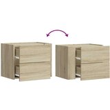  Zidni noćni ormarić boja hrasta sonome 45 x 30 x 35 cm | shoptok.hr
