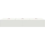  Postelja z dodatnim prostorom za shranjevanje Bela 90x200 cm | Shoptok.si
