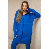 Kesi Insulated set with a long sweatshirt purple blue | Shoptok.si