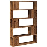Maison Chic Knjižna omara - Knjižni regal starinski les 100x24x124,5 cm, (21723518) Cene