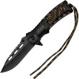 IZMAEL Outdoor sklopivi nož KP - 41050 - Crna / Zelena u