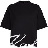 Karl Lagerfeld Majica črna / bela | Shoptok.si