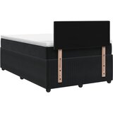  Boxspring krevet s madracem Crna 120 x 190 cm Baršun | shoptok.hr