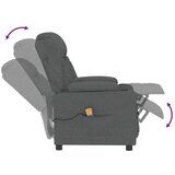  Masažni stol temno sivo blago, (20939763) | Shoptok.si
