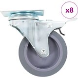 vidaXL Gibljiva kolesa 8 kosov 75 mm u