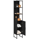  Kopalniška omarica Črna Oreh 33x33x185,5 cm Izdelano iz lesa, (22040461) | Shoptok.si