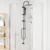  Sustav tuša Crna 47 x 20 x 95 cm Nehrđajući čelik | shoptok.hr