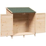  Vrtna Šupa Prirodna 106,5 x 56 x 113,5 cm Čvrsto drvo jele | shoptok.hr