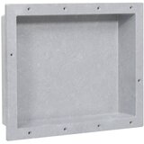 vidaXL Niša za tuš mat siva 41 x 51 x 10 cm | shoptok.hr