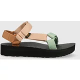 Teva Sandale Midform Universal za žene, boja: smeđa, s platformom, 1090969.CYM-CYM