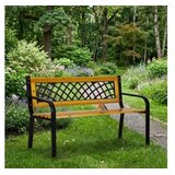 Multi Garden Drvena bastenska klupa sa resetkastim naslonom 11852 cm - | Eponuda.com
