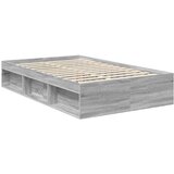  Konstrukcija postelje z vzglavjem Siva Sonoma 120 x 200 cm, (5000102366) | Shoptok.si